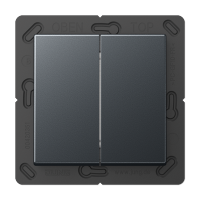 Радиопередатчик Bluetooth Low Energy 4 канала; термопласт; матовый антрацит; A500, BLEA595ANM Радиопередатчик Bluetooth Low Energy 4 канала; термопласт; матовый антрацит; A500, BLEA595ANM