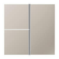 Клавиши для системы KNX, 3-группы; благородная сталь,, ES2403TSA Клавиши для системы KNX, 3-группы; благородная сталь,, ES2403TSA