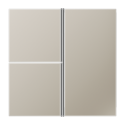 Клавиши для системы KNX, 3-группы; благородная сталь,, ES2403TSA