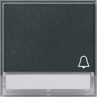 067367 Gira Клавиша с полем для надписи и символом "звонок"