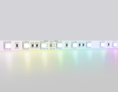 Светодиодная лента 24В 5050 60Led 14.4Вт/м Цветная RGB IP20 5м, AMBRELLA LIGHT, GS4302