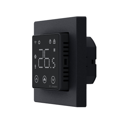 Терморегулятор Ридан Clever с Wi-Fi, с комбинацией датчиков, черный, 16А , 21RT0109R