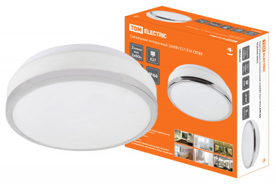 Светильник потолочный  2х60Вт E27 IP 44 СП 03 TDM Electric, SQ0346-0003