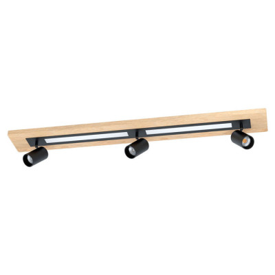 39749 Светод. потол. светильник TORRESTRALLE димм., 2х12W(LED)/3х4,5W(GU10), 1400/2х345lm, L1120, B1