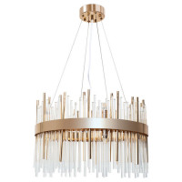 Arte Lamp ACAPULCO, Люстра, цвет арматуры - ЗОЛОТО, цвет плафона/декора - ЗОЛОТО, 10х40W G9, A1007SP-10GO