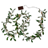 Eglo 612-93 Гирлянда MISTEL, 20X0,06W(LED), 4,5V, L1,8м, коричн., зелен., 3xАА (не в комплекте)