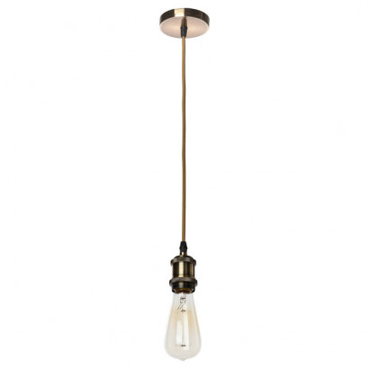 Arte Lamp ELECTRA, Светильник подвесной, цвет арматуры - античная бронза, 1x60W E27, A7002SP-1AB
