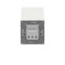 DKC KANT Розетка силовая, 2P+E, с з/ш, с крышкой, IP44, белый песок, 7010013