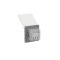 DKC KANT Розетка силовая, 2P+E, с з/ш, с крышкой, IP44, белый песок, 7010013