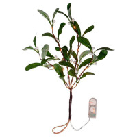 612-92 Светильник MISTEL, 10X0,06W (LED), 4,5V, 20х35 см,зеленый, 2x GR2032 в комплекте