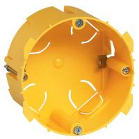 Legrand Batik Коробка монтажная - 1 пост - для встраиваемых розеток 20 А и 32 А - для сухих перегородок - глубина 50 мм, 089358