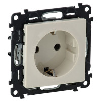 753520 - Valena LIFE.Силовая розетка 2К+З 16А 250В с защитными шторками.Безвинтовые зажимы.С лицевой панелью., Legrand 753520 - Valena LIFE.Силовая розетка 2К+З 16А 250В с защитными шторками.Безвинтовые зажимы.С лицевой панелью., Legrand