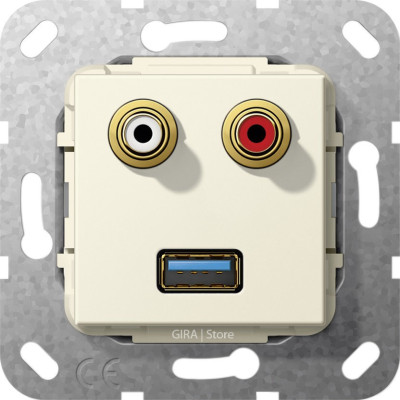 Разъем USB 3.0 A,тюльпан аудио