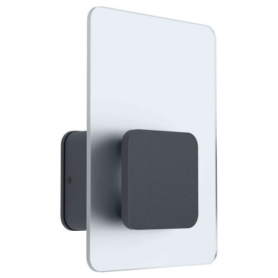 99585  Уличный светод. настен. светильник EREDITA, 10W(LED), H260, L180, А105, 1000lm, нерж. сталь.,