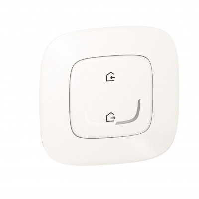 752986 - Valena Allure with NETATMO.Главный беспроводной выключатель "Я дома/Я вне дома".Цвет Жемчуг