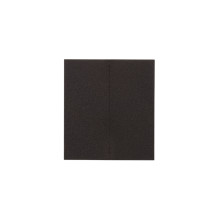 Выключатель STRONG 2 кл 10А с/у антрацит KRANZ, KR-78-0706-5