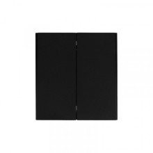 Выключатель STRONG 2 кл 10А с/у антрацит KRANZ, KR-78-0706-5