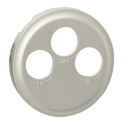 Legrand Лицевая панель - Программа Celiane - TV-FM-SAT розетки Кат. № 0 673 88/89 - титан, 068585