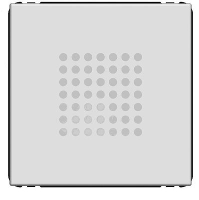 N2224 CV - Механизм звонка Динг-Донг, 2-модульный, серия Zenit, цвет шампань - 2CLA222400N1901