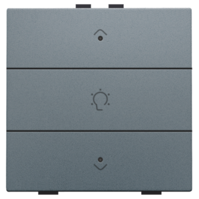 Niko Home Control Свинцово-серый Кнопка  управления диммера, LED подсветка, 220-52043