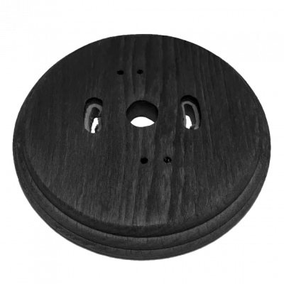 Bironi Рамка 1-местная R,  дерево, цвет Угольно-черный, RF1-610-119