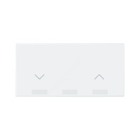 Simon 10001080-230 Клавиша выключателя жалюзи цвета белый матовый S100