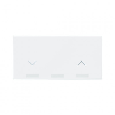 Simon 10001080-230 Клавиша выключателя жалюзи цвета белый матовый S100