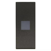 Vimar Клавиша 1M выровненная с диффузором черная, 31000.DG