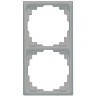 Рамка для инсталляции в кабельных каналах, 2-кратная; серая, CD582KGR