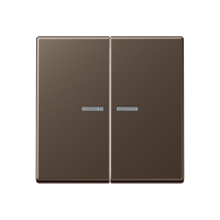 Двойная клавиша с окошками для балансирных механизмов выключателей (кнопок), в комплекте с AS90-5HP (крепежный элемент), возможно IP44; дюропласт; мокко; A500, A595KO5MO Двойная клавиша с окошками для балансирных механизмов выключателей (кнопок), в комплекте с AS90-5HP (крепежный элемент), возможно IP44; дюропласт; мокко; A500, A595KO5MO