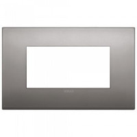 Vimar Накладка CLASSIC на 4 модуля никель черный, 19654.10