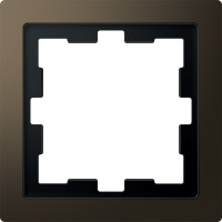 MTN4010-6552 - Merten D-Life РАМКА 1-постовая, МОККО, Schneider Electric