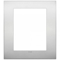 Vimar Накладка CLASSIC на 8 модулей натуральный алюминий, 19668.15