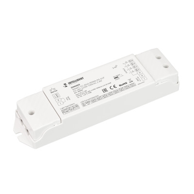INTELLIGENT ARLIGHT Диммер SMART-CC-2042-RGBW-PD-SUF (12-48V, 4x350-1200mA, 2.4G) (IARL, IP20 Пластик, 5 лет), 037421