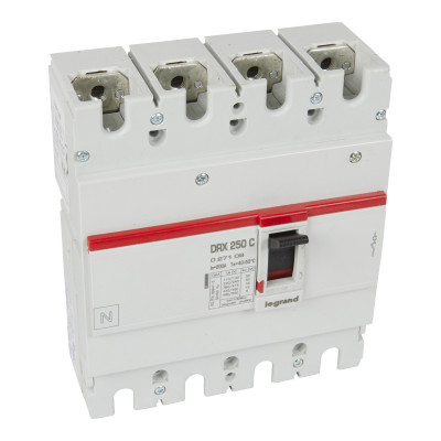 Legrand DRX250 термомагнитный 200A 4П 18KA, 027109