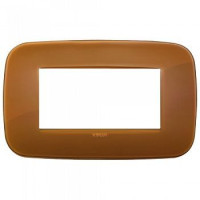 19684.62 - Vimar Накладка ROUND на 4 модуля REFLEX карамель