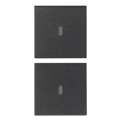 Vimar Две клавиши 1М для автоматизации, серые, 19751