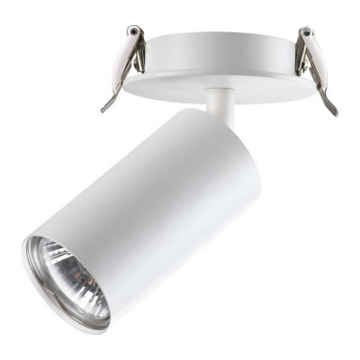Novotech 370393 SPOT NT18 283 белый Встраиваемый светильник IP20 GU10 50W 220V PIPE