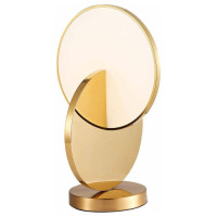 ST LUCE SL6107.204.01 Прикроватная лампа ST-Luce Золотистый/Белый Золотистый LED 1*14W 3000K ST LUCE SL6107.204.01 Прикроватная лампа ST-Luce Золотистый/Белый Золотистый LED 1*14W 3000K