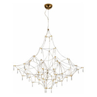 ST LUCE SL797.213.114 Люстра подвесная ST-Luce Золотистый, Прозрачный LED 114*0,45W 3000K