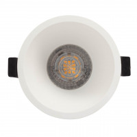 Denkirs DK3026-WH Встраиваемый светильник, IP 20, 10 Вт, GU5.3, LED, белый, пластик