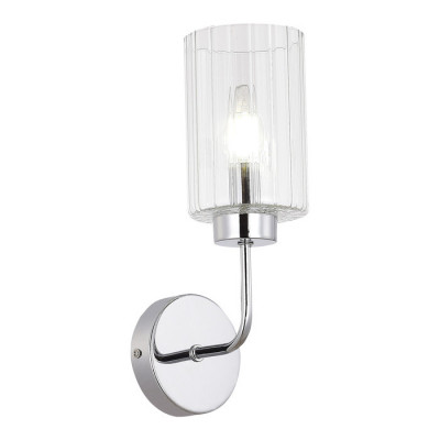 ST LUCE SLE1127-101-01 Светильник настенный Хром/Прозрачный E14 1*40W