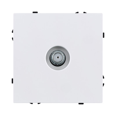 Розетка TV, белый матовый Kollinger Eclipse EC-020WH