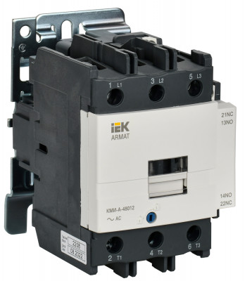 ARMAT Контактор КМИ-А-48012 LC1D 80А 400В/АС3 1NO/1NC IEK, AR-ACC-41-080-400-11