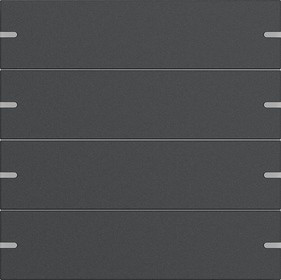 5024928 Gira Наб.клвш. 4-м сенс.выкл.4 TS4 антрац.(лак.)