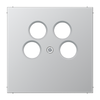 Крышка для SAT-TV-розетки; алюминий, AL2990-4SAT2 Крышка для SAT-TV-розетки; алюминий, AL2990-4SAT2