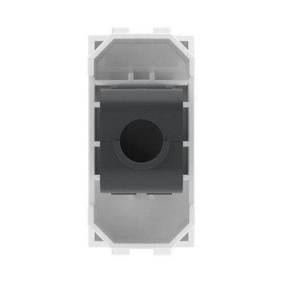 ДКС Компьютерная розетка RJ45 кат.5e, Brava, белая, 1 модуль, 76654B