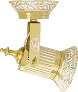 FD1036POP Fede Светильник VIENNA, для PAR 30 LED, Gold White Patina