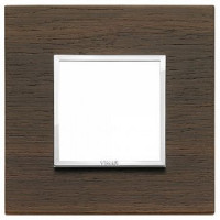 Vimar Накладка Eikon Evo на 2 модуля, венге, 21642.33