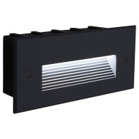 Светильник встраиваемый светодиодный, 5W, 4000K, IP65, черный, LN012, Feron 41160